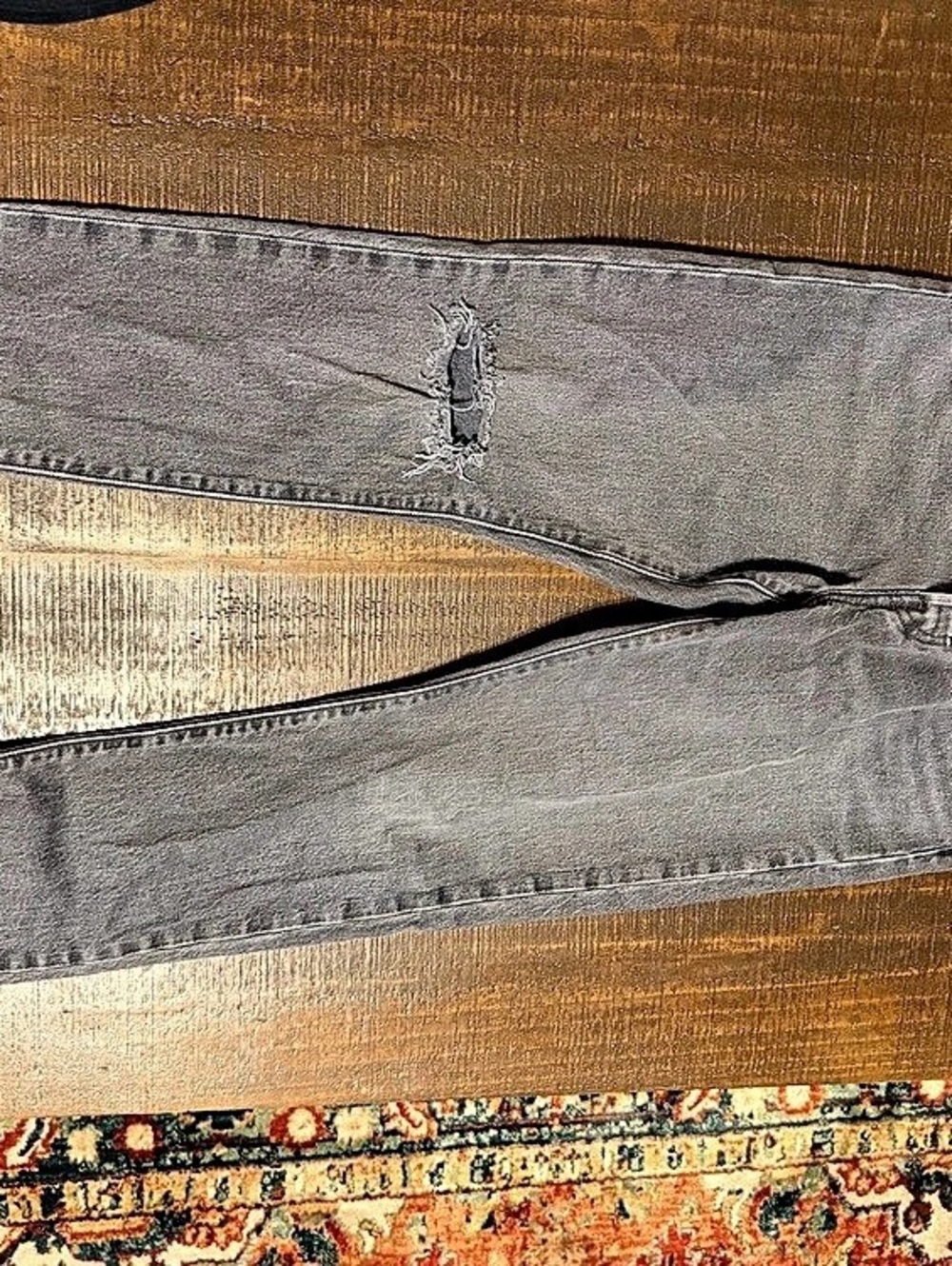 Levi's 501 Gray Jeans Waist 27 Length 30